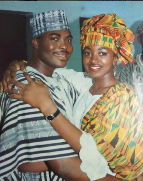 See This Epic Throwback Photo Of Kate Henshaw & Actor Emeka Ossai In 1992